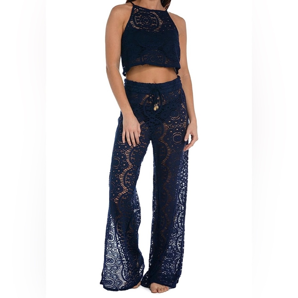 NWT Sunshine 79 CoverUp Set/Midnight Chillin' Crochet Top and Bottom